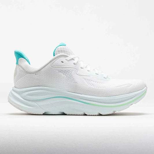 Clifton 10 Women's White/Cielo Blue